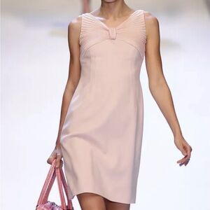 Authentic VALENTINO pink bow dress size 6